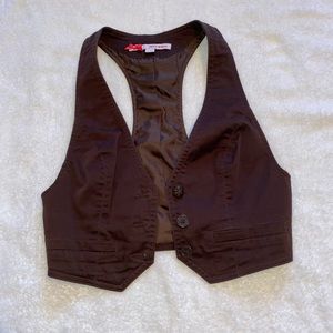 Brown vest